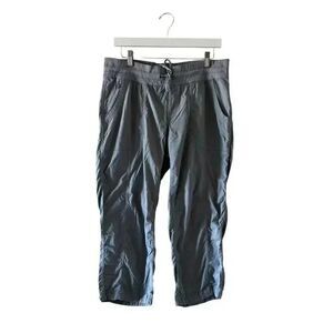 The North Face Women’s Track Joggers Hiking Tie Waist  Lightweight Gray Pants SZ